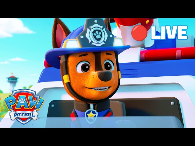 🔴 LIVE! 🚓 @ChasePAWPatrolOfficial to the Rescue! 🚨 | PAW Patrol Official