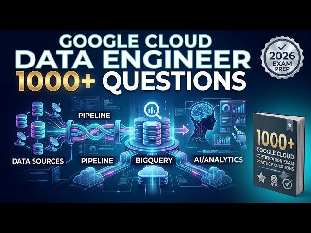 Google Cloud Professional Data Engineer 2026: 1000+ Practice Questions + Mock Exams 📚☁️