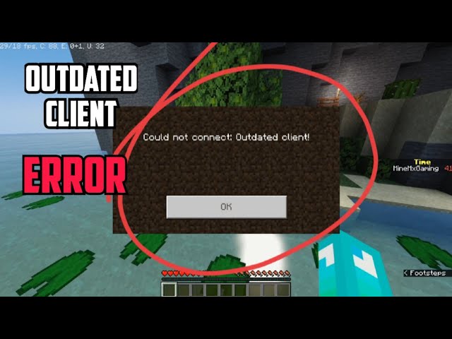 How To Solve "Outdated Client" Error On Aternos Server in Minecraft😱