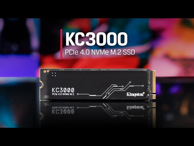 NVMe M.2 2280 SSD with PCIe 4.0 Performance – Kingston KC3000