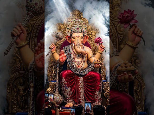 Ganesh Chaturthi || Shiv Bakti Me leen  Baal Ganesh #viralvideo #bakti #tilak #ytshorts #bhajan #maa