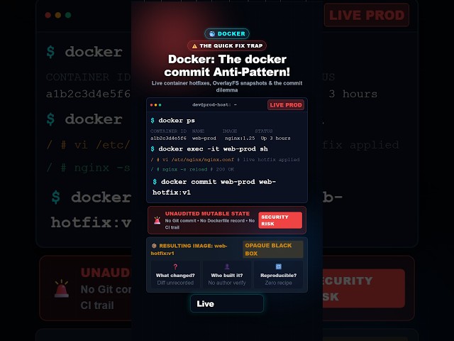 How to commit container changes into a new image (docker commit)! #docker