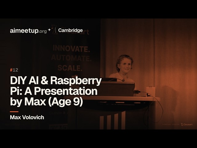 DIY AI & Raspberry Pi: A Presentation by Max (Age 9)
