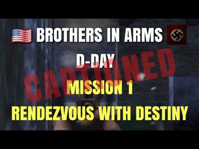 Brothers In Arms D-Day 🇺🇲 [PSP] 01 Rendezvous With Destiny 