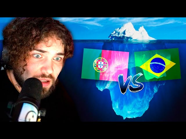 wuant reage ao Iceberg de Portugal vs Brasil