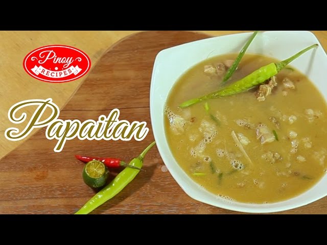 Pinapaitan Pinoy Recipe : Pinagbalatan ng sibuyas, ingredients sa Pinapaitan? | Pinoy Recipes