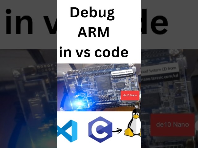 Debug arm in vs code