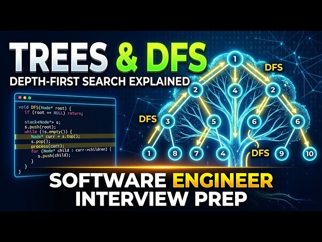 Software Developer Interview Preparation: Trees and Depth-First Search 