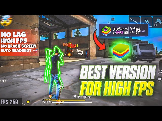 Best Bluestack 5🔥Version For Free Fire Low End PC