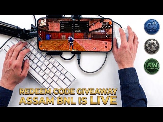 🔴ASSAM BNL IS LIVE 🔴KEYBOARD AND MOUSE #FREEFIRE #GAMEPLAY #GGMOUSEPRO3 #ASSAMBNL07⌨️📲🖱️🔥