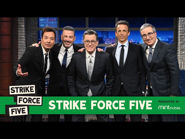 Strike Force Five Returns to Celebrate Stephen Colbert