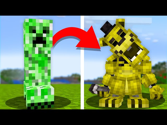 I Remade Every Mob into HORROR in minecraft