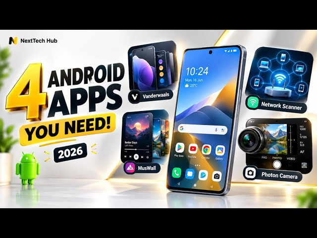 These 4 Android Apps Deserve a Spot on Your Phone 🤯