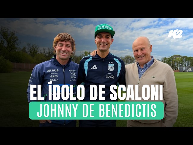 El día que johnny De Benedictis conoció a Lionel Scaloni: ¡La historia completa!