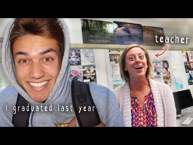 Going Back to High School UNDERCOVER on FIRST DAY!