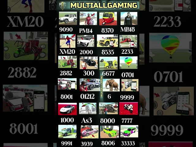 All New Indian Bike Driving 3D Cheat Codes List ✅