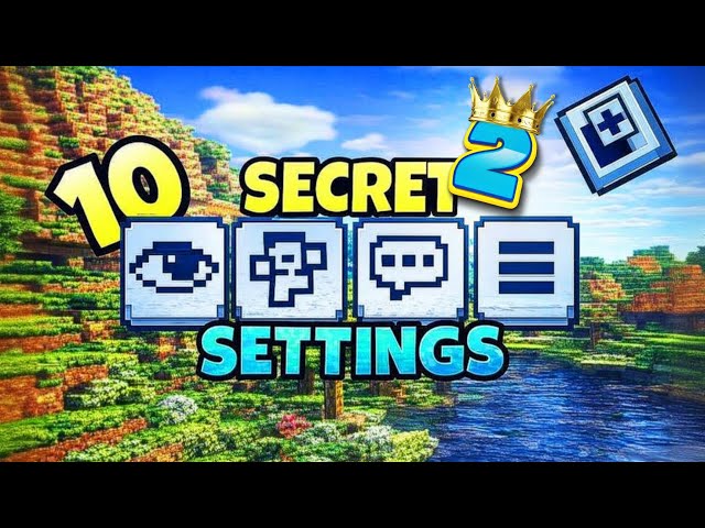 10 Secret Pro Settings For Minecraft Pocket Edition (Part 2) 🔥