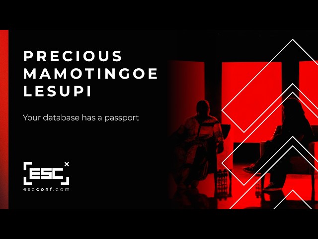 Your database has a passport | Escape 2026