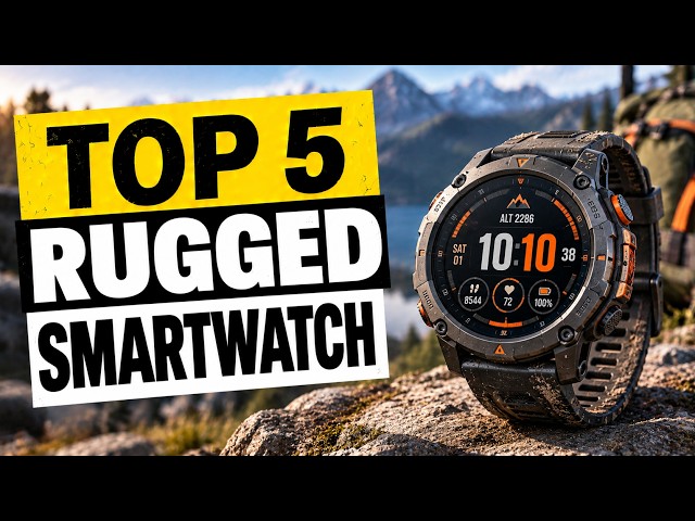 Top 5 BEST Rugged Smartwatches 2026 (You Don't Need to Spend Thousands)