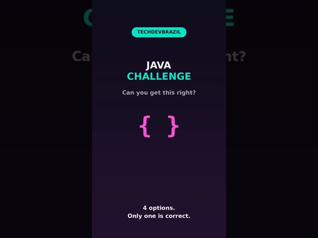 You Fail This Java Question? 🤔