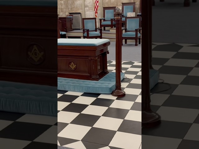 New Haven CT Masonic Temple |  The Ionic Room / Greek Room | Freemasonry. #freemasonary #freemason