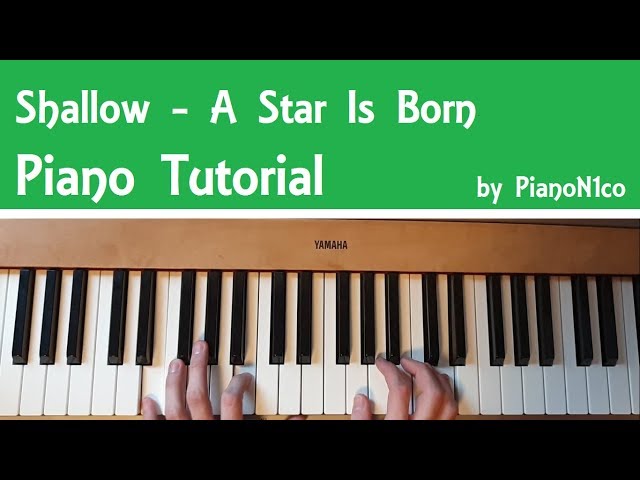 Shallow - A Star Is Born | Bradley Cooper & Lady Gaga | Piano Tutorial | How To Play | HD