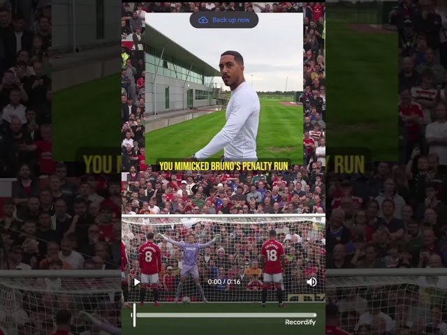 Youri Tielemans with the team spirit #manchesterunited #reddevils #premierleague
