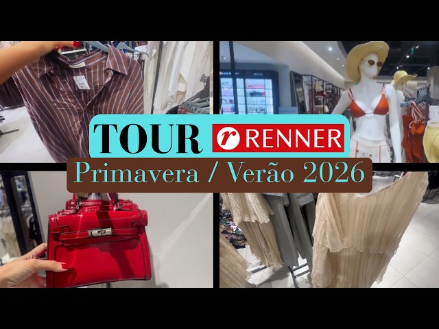 Renner Tour New Collection - Spring Summer 2026 Clothing and Accessories