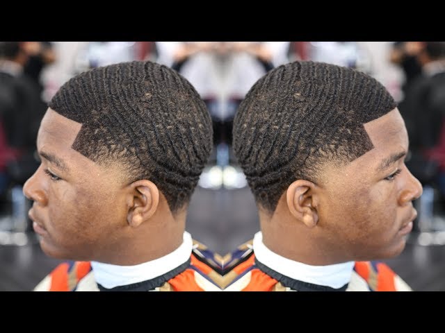 BARBER TUTORIAL: 1.5 WTG BURST TAPER 360 WAVES