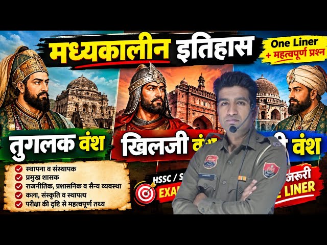 तुगलक, सैयद और लोधी वंश की कहानी 🇮🇳🇮🇳🇮🇳🇮🇳🇮🇳🇮🇳