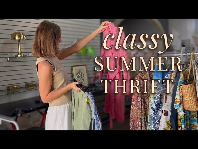 Thrifting My DREAM Summer Wardrobe 