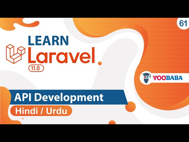 Laravel API Tutorial in Hindi / Urdu