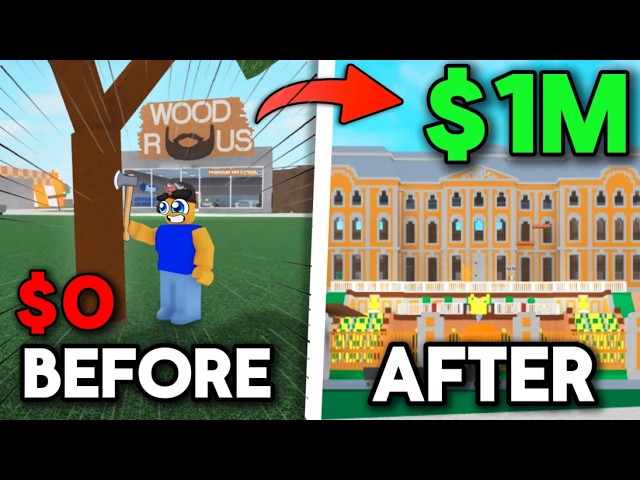 How Fast Can I Get To 1M In Lumber Tycoon 2? | ROBLOX