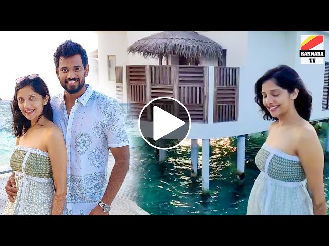 Milana Nagaraj and Darling Krishna Maldives in Trip Madlives |  KannadaTv