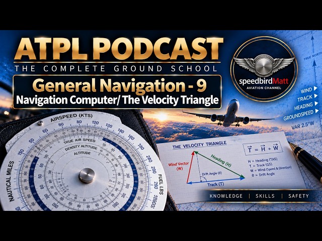 General Navigation - 9 - The Navigation Computer and the Triangle of Velocities