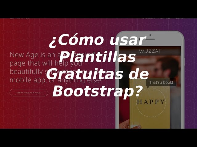 Bootstrap | How to Use Free Bootstrap 4 Templates?