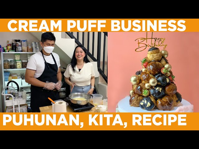 Sikreto ng patok na cream puffs business, alamin! RECIPE PANG BUSINESS + COSTING