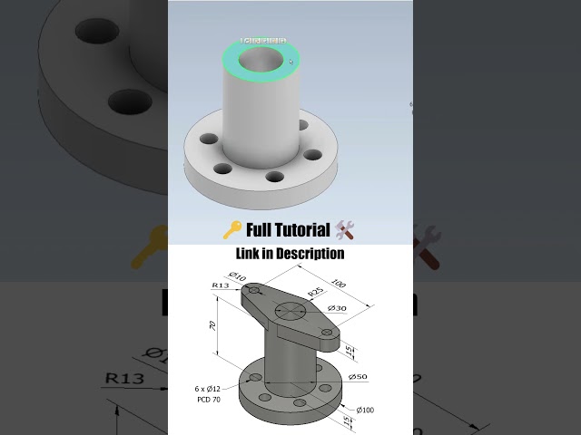 Concept Joint Design | Autodesk Inventor | 2025 #3dprinting #autodeskinventor #cad #mechanic