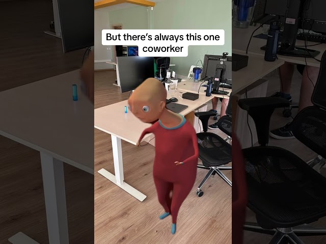 We all have that one coworker 😅 #meme #shorts