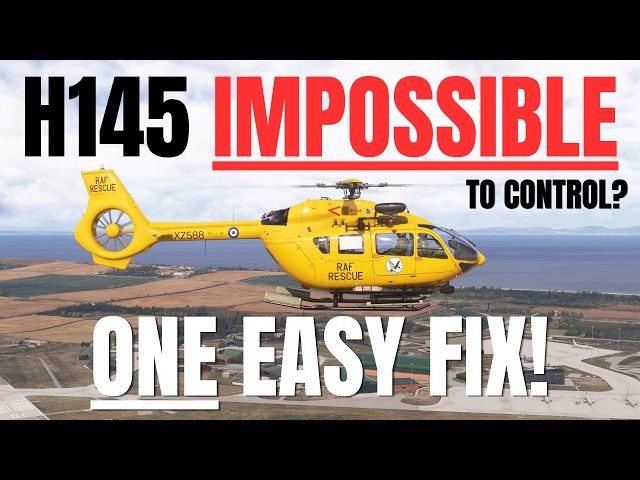 Tutorial | Problems flying Hype Performance Group H145? Easy Fix Microsoft Flight Simulator 20/24 4K