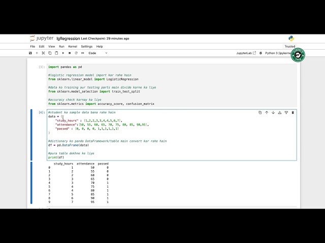 Logistic Regression in Python | Real-World Classification Example - 5