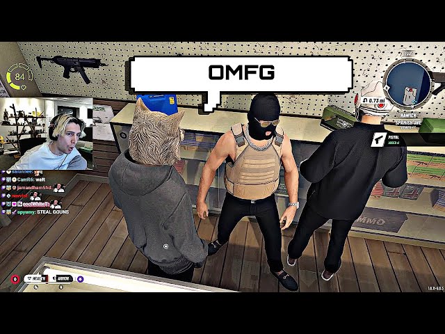 X Finds A GUN At AMMUNITION! | Brick Bois | NoPixel V GTA RP