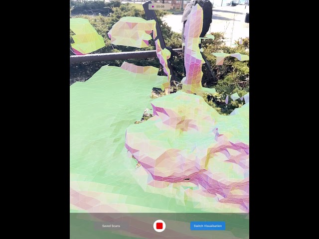 vGIS - 2020 iPad Pro test (LiDAR)