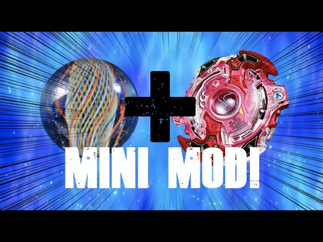 The Marble Beyblade ! | Beyblade Mini Mod!