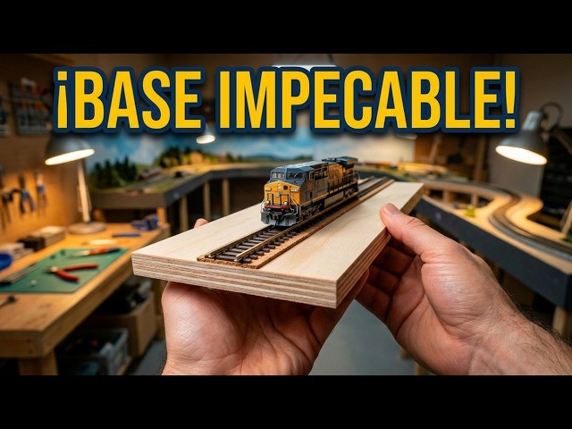 🎞️ Cómo cortar CONTRACHAPADO para tu MAQUETA de trenes
