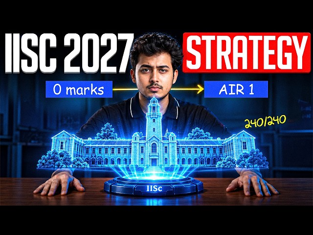 How to Score 240/240 in IAT 2027 & Secure IISc Bangalore (Step-by-Step)