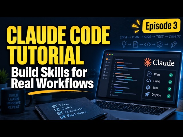 Claude Code Tutorial: Skills (The Part Most Tutorial Miss)