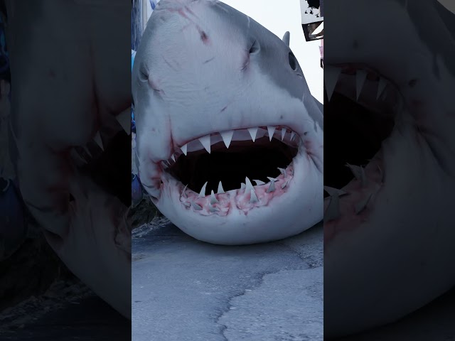 Megalodon swallows camera!