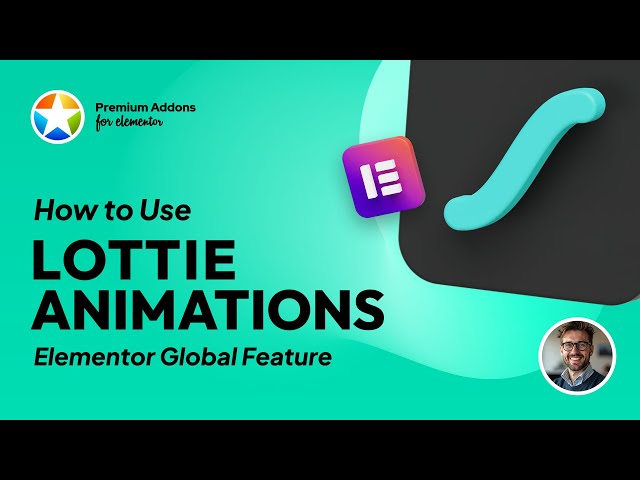 Elementor Lottie Animations Global Addon Tutorial from Premium Addons