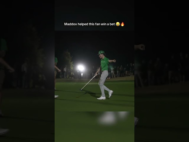 Had to secure my guy his 💰 #betting #desertopen #goodgood #goodgoodgolf #youtubegolf #birdie